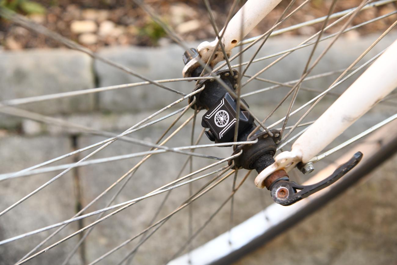 La bicicletta con il kit Pin Bike