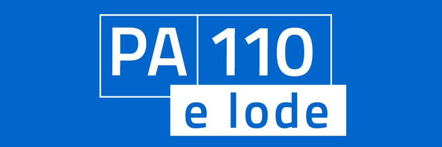 Logo PA 110 e lode