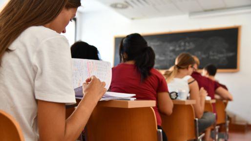 studenti in un'aula del campus di Novoli