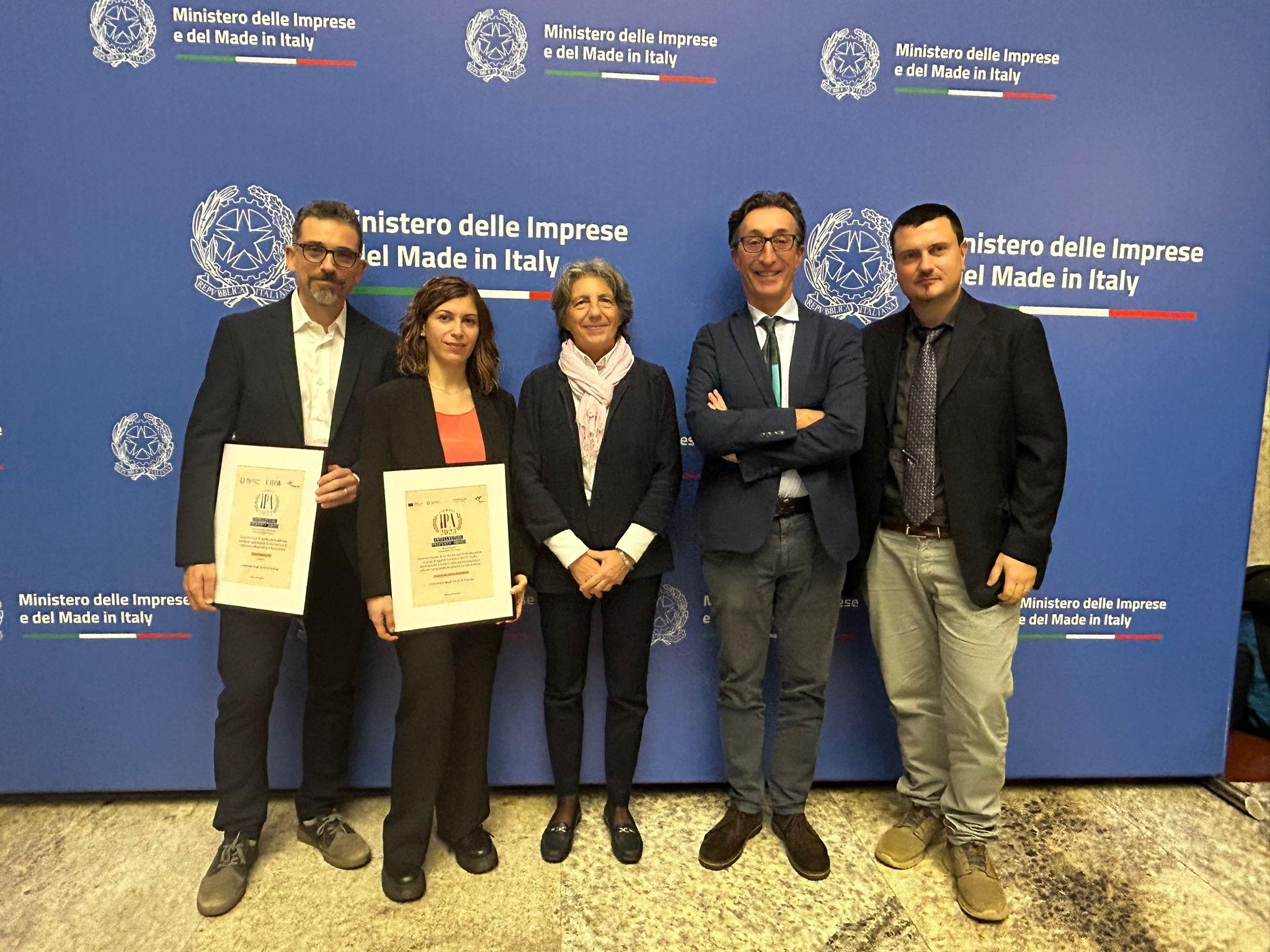 I finalisti Unifi all'IP Award 2023