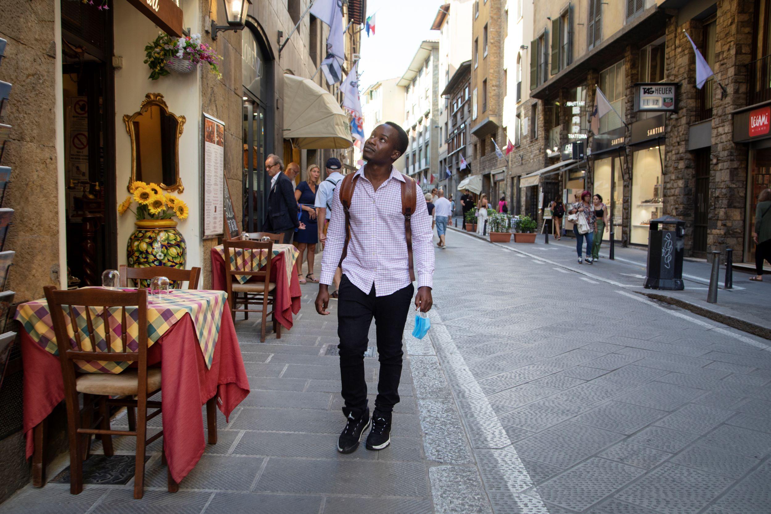 studente rifugiato arrivato nelle precedenti edizioni