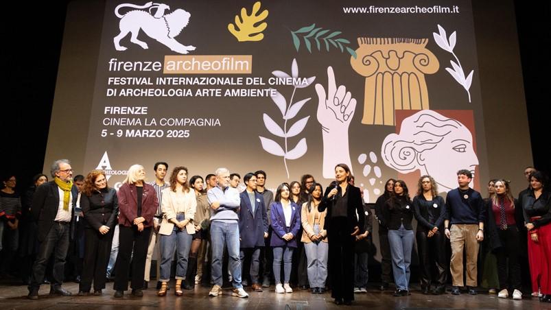 Un momento della cerimonia di premiazione (Foto Giuseppe Cabras)